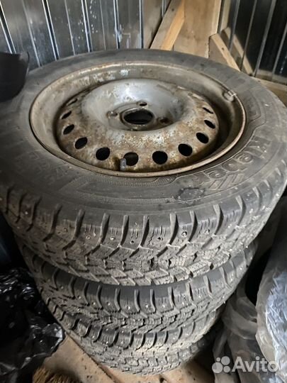 Комплект зимней резины Kleder Kapnor 5 r14