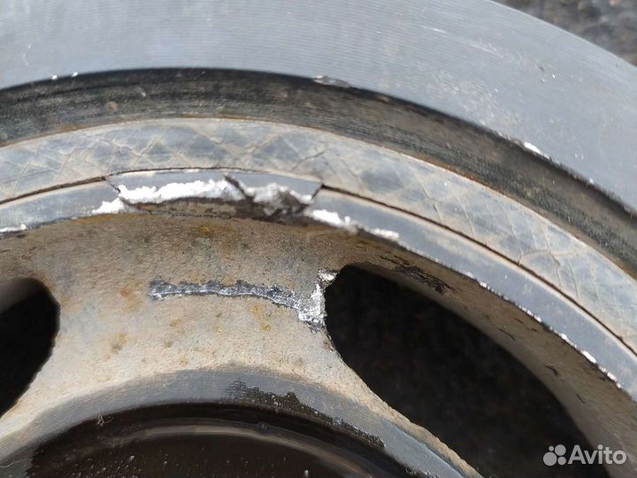 Шкив коленвала honda civic 4D