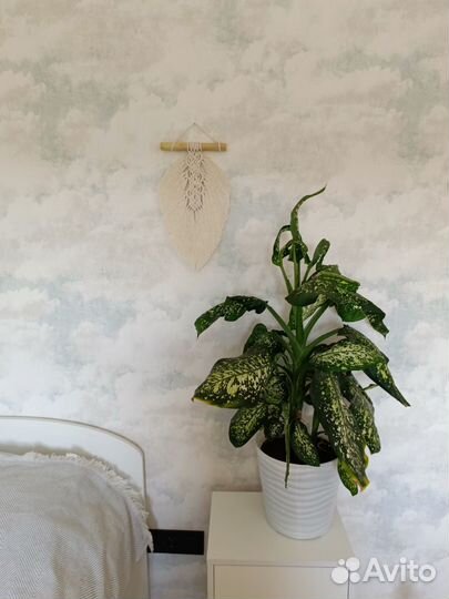 Настенное панно макраме 