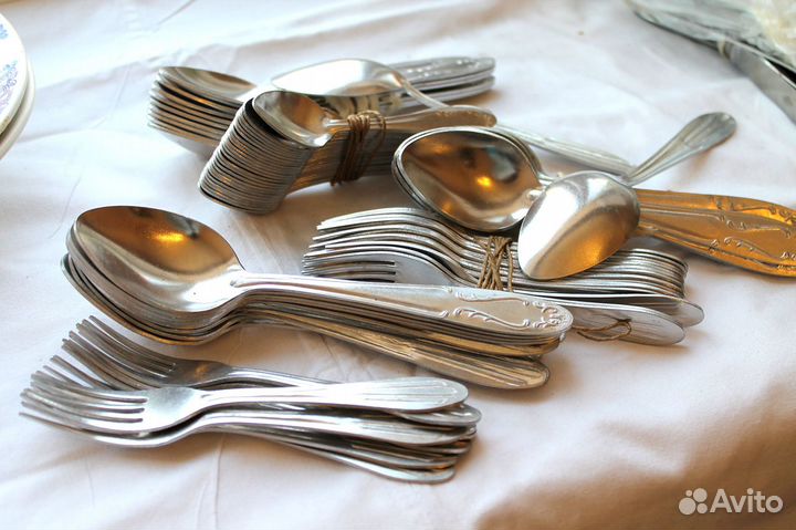 Ложки, вилки алюминий Новые СССР