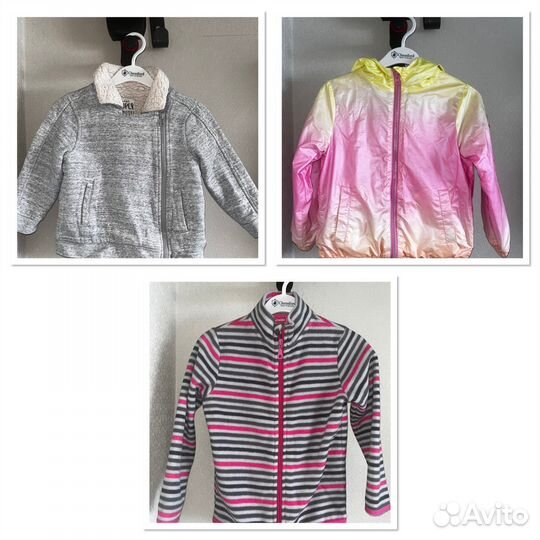 Детские вещи пакетом на девочку 98 104 110