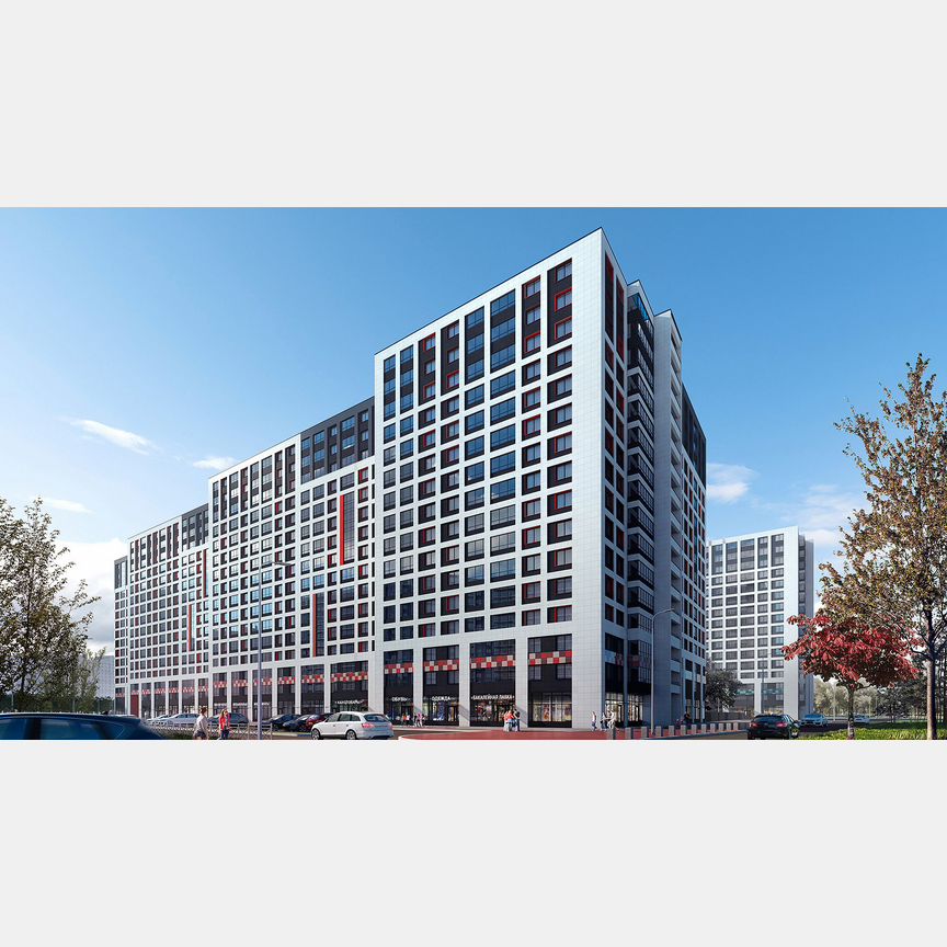 Квартира-студия, 22,7 м², 2/16 эт.