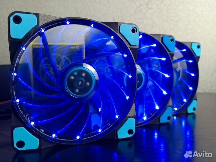 Вентиляторы с подсветкой 120mm разные цвета