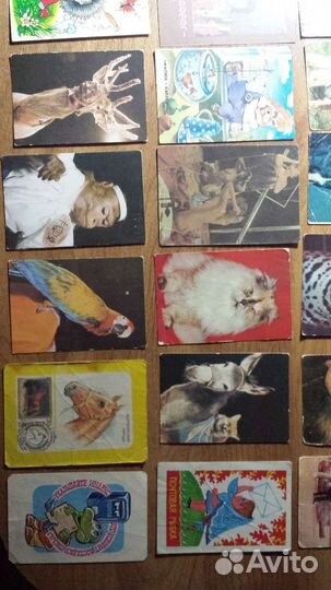 Календарики СССР