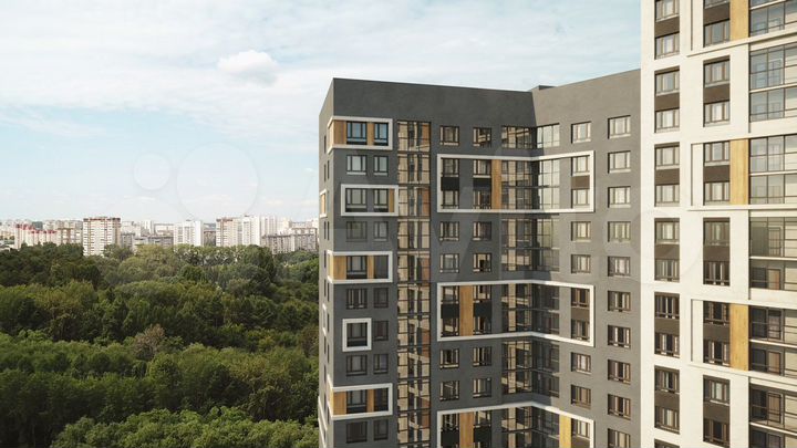 2-к. квартира, 58 м², 12/25 эт.