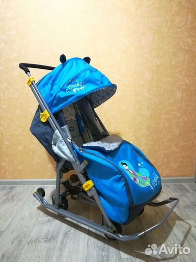 Коляска санки