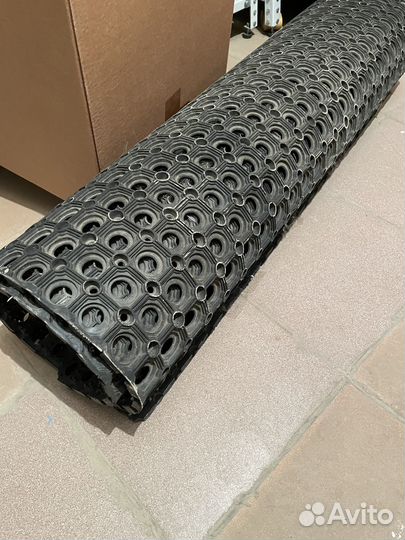 Коврик резиновый уличный