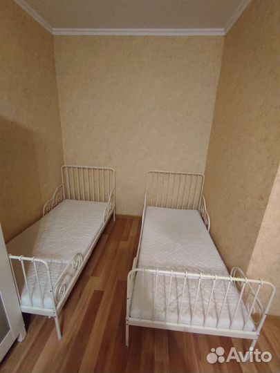 Детская кроватка металлическая раздвижная икеа