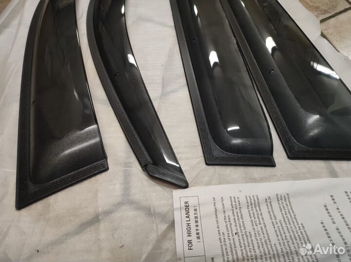Дефлекторы окон Toyota Highlander 