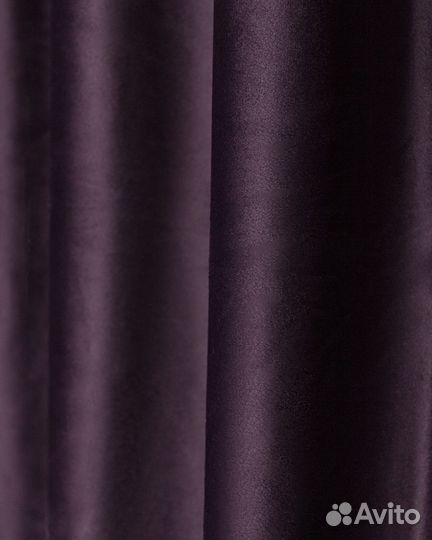 Шторы бархат Беллиссимо спелая слива новые пошив