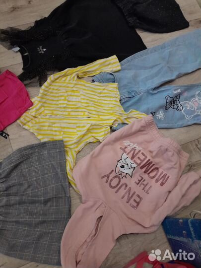 Брендовые вещи на девочку 116 122