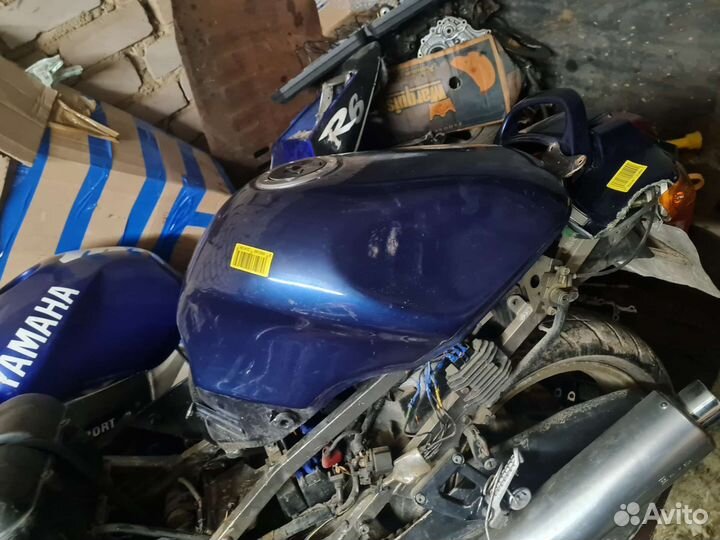 Kawasaki zzr 400 600 2 бак