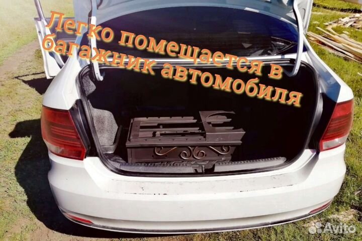 Мангал хит С подставкой под казан