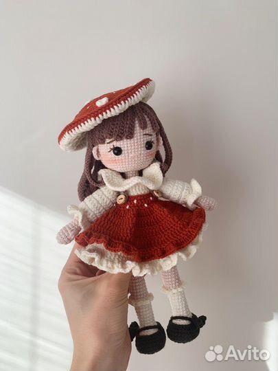 Вязаные куклы, ручная работа