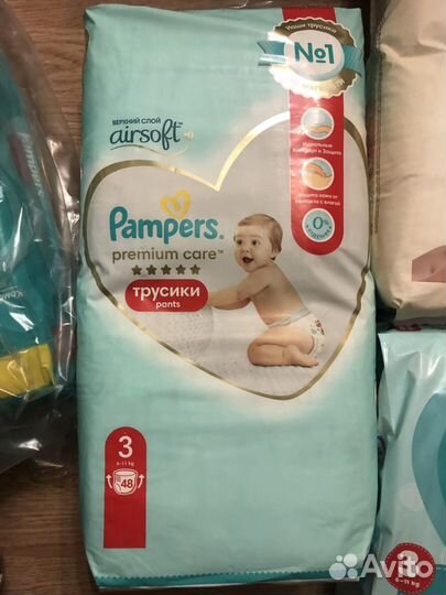 Памперс трусики 3 размер