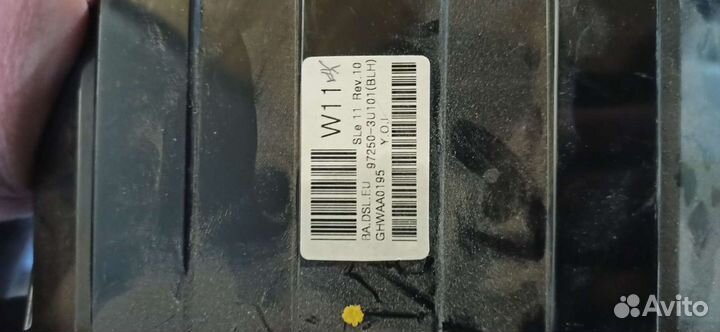 Блок управления климатом kia sportage 3