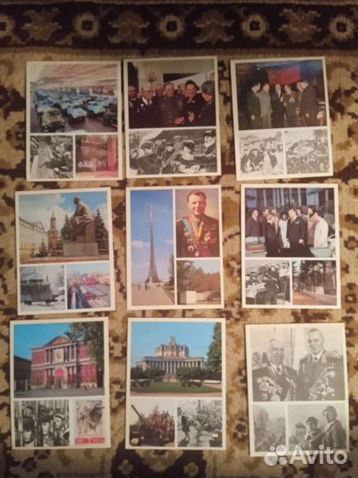 Открытки СССР- Аэрофлот/Севастополь/Азия/Батуми