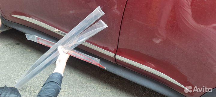 Молдинг двери nissan juke