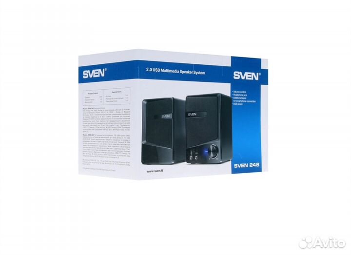 Колонки 2.0 sven 248