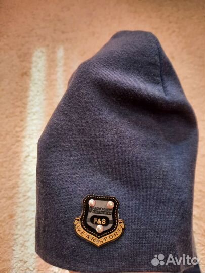 Комплект шапка и снуд