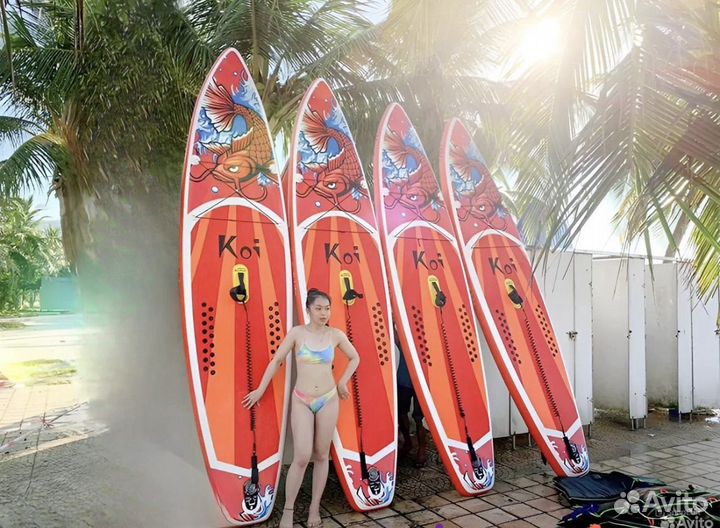 SUP доска koi. Сапборд. Сап борд. Walaw. JS. GQ