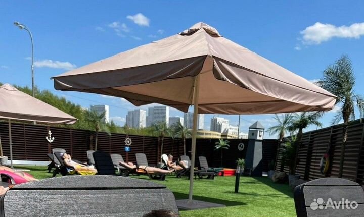 Зонты для летнего кафе. Зонты оптом