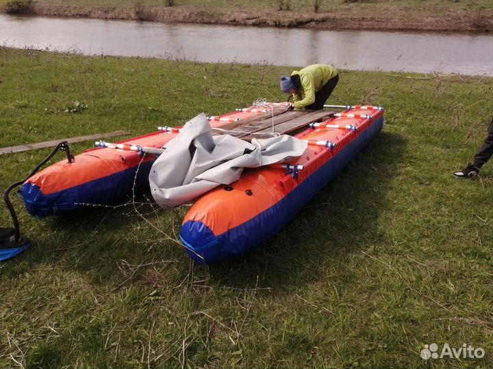 Сплав на катамаране