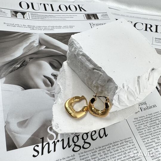 Серьги Miu Miu