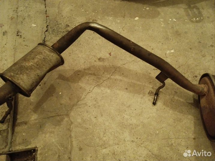 Глушитель renault duster