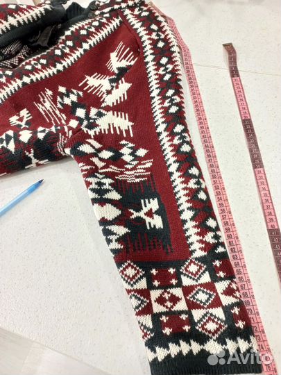 Пальто демисезонное 54-56 размера, вязанное