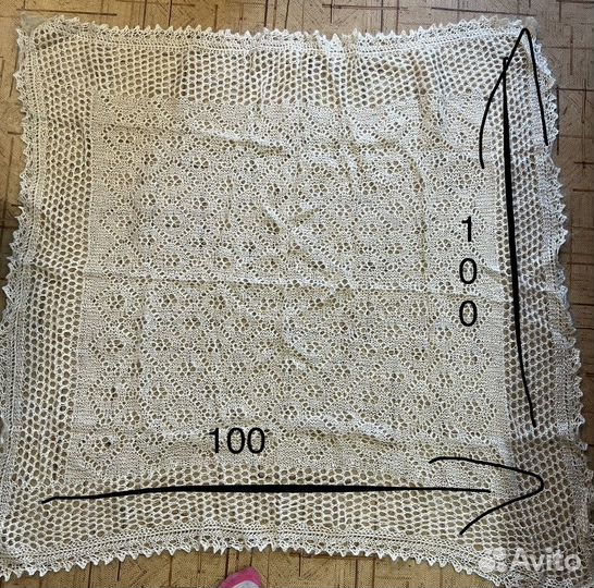 Оренбургский пуховый платок новый