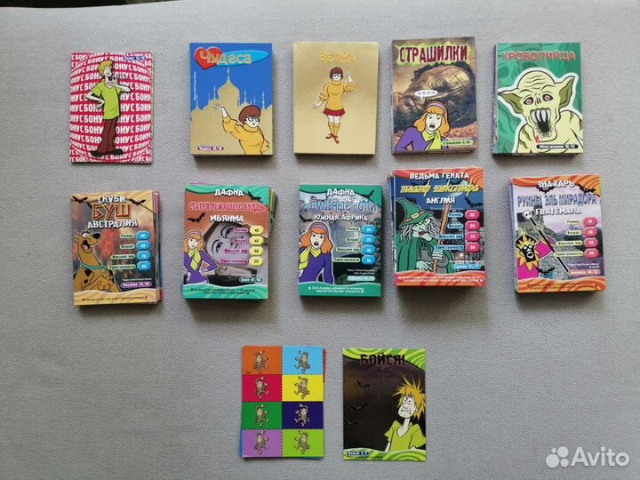 Карточки Скуби-Ду