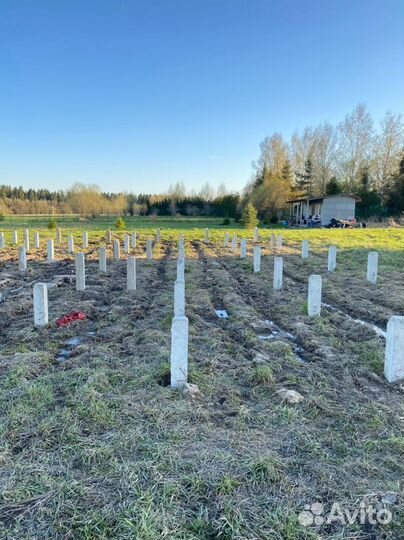 Забивка жб свай