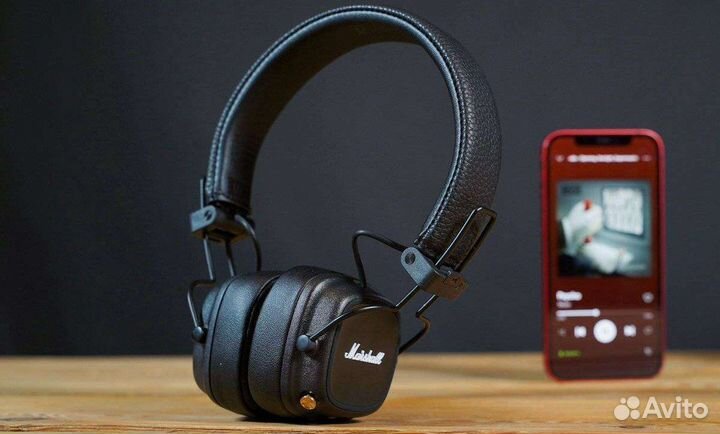 Беспроводные наушники marshall major 4