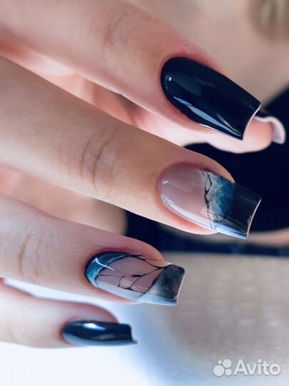 Наращивание, Коррекция ногтей