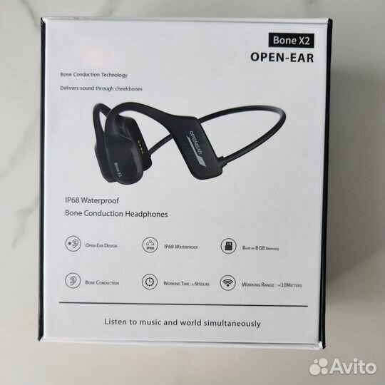 Наушники водостойкие с костной проводимостью