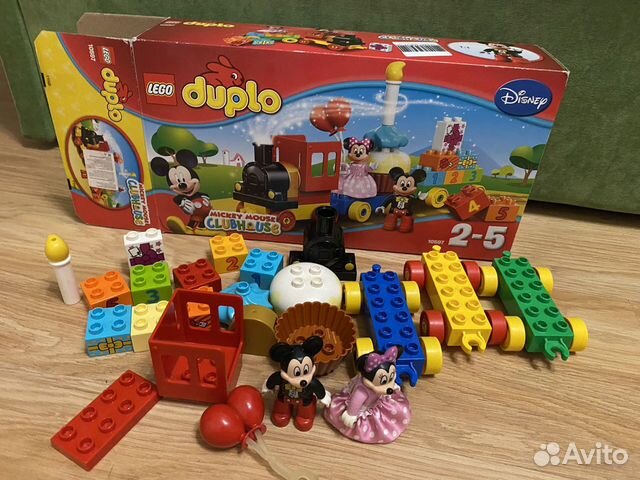 Lego duplo день рождения Микки