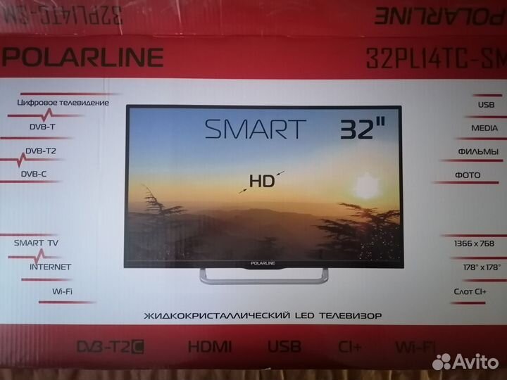 Телевизор SMART tv 32