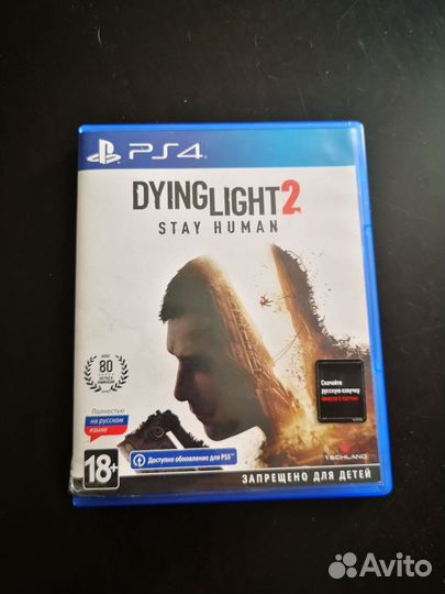 Диск на ps4 Dying light 2