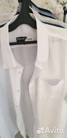 Мужская рубашка белая объявление продам