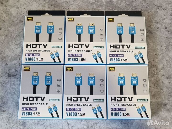 Кабель hdmi v2.0 от 1.5 до 10 метров