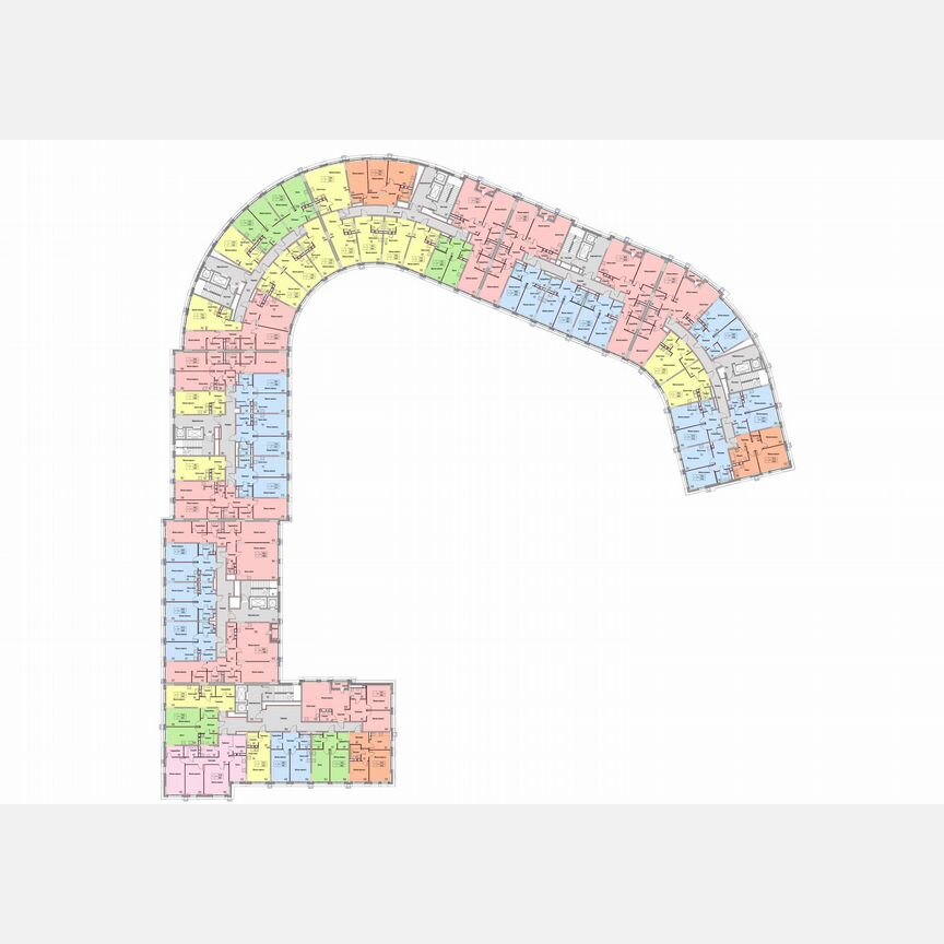 1-к. квартира, 48,1 м², 13/17 эт.