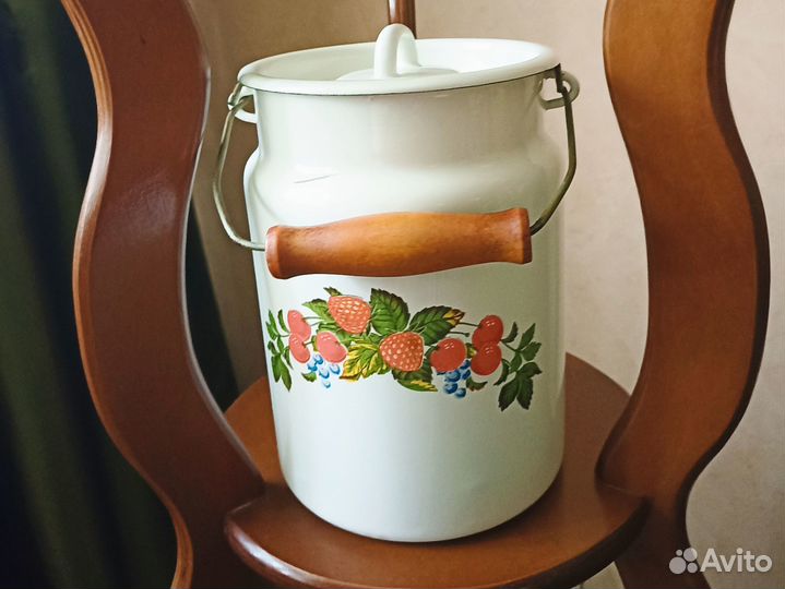 Бидон эмалированный СССР