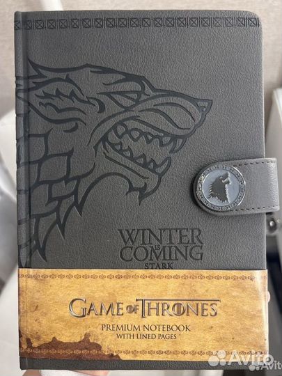 Премиальный блокнот Game Of Thrones