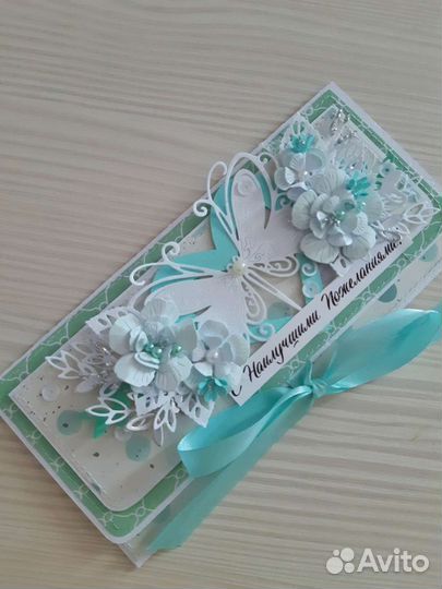 Конверт денежный ручной работы