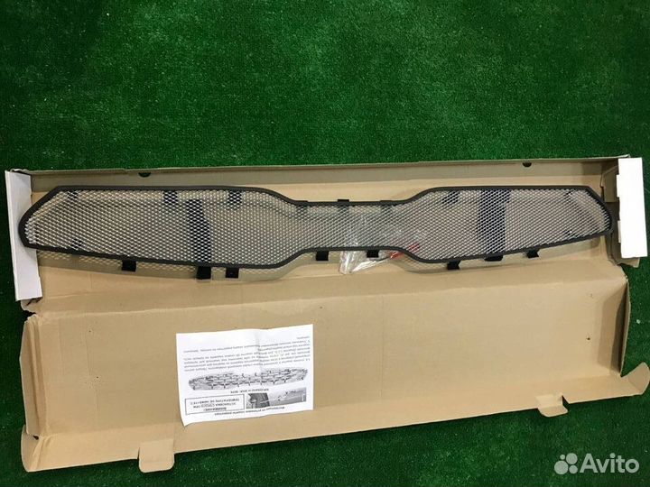 Защита радиатора KIA Cerato 2018- 2021chrome верх