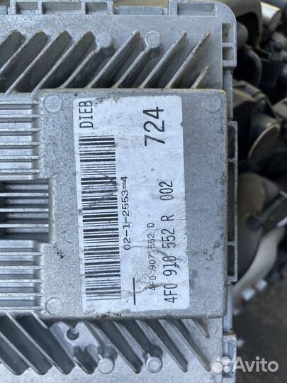 Блок управления двигателем BDW 4F0910552R Audi A6