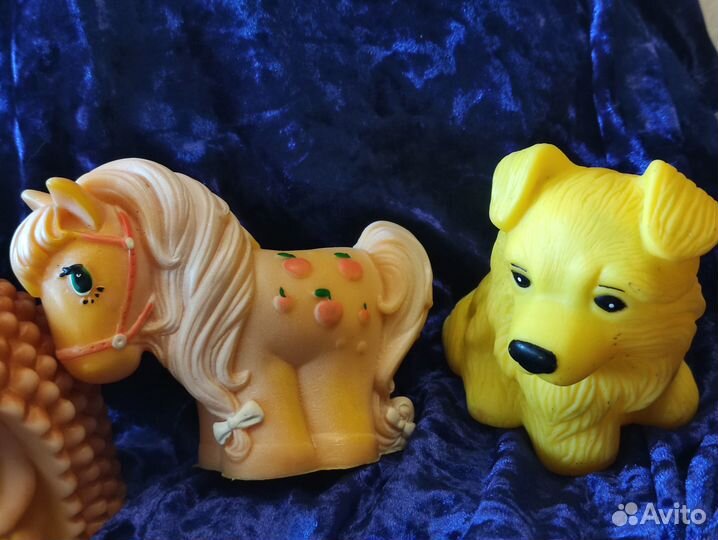 Резиновые игрушки СССР разные