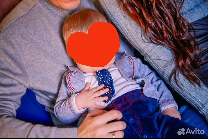 Нарядный костюм для мальчика 68 74 3шт