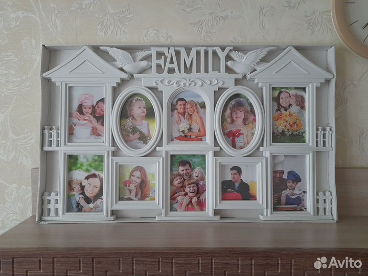 Новая фоторамка на 10 фото